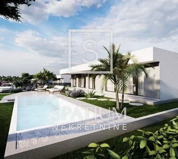 LABIN, VILA S BAZENOM - cover