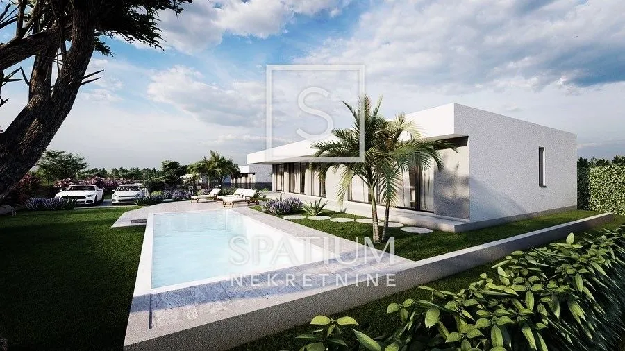 LABIN, VILA S BAZENOM - cover