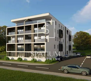 PULA, JEDNOSOBNI STAN U NOVOGRADNJI NA TREĆEM KATU - cover