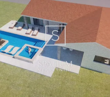 LABIN, SAMO U NAŠOJ PONUDI, TEREN S GRAĐEVINSKOM DOZVOLOM - cover