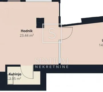 RIJEKA, ZAKUP - MANJI POSLOVNI PROSTOR NADOMAK CENTRA GRADA - cover