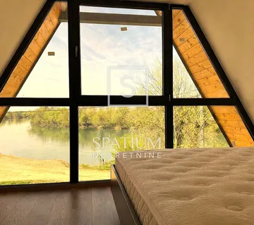 KARLOVAC - OKOLICA, A FRAME KUĆA 10m OD RIJEKE KUPE - cover