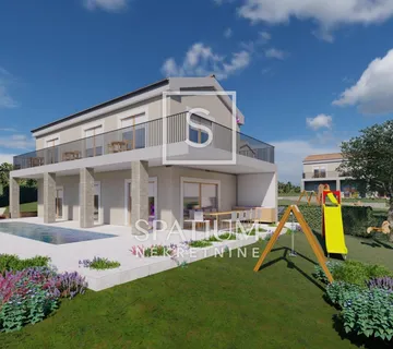 BARBAN, GRAĐEVINSKO ZEMLJIŠTE S DVIJE GRAĐEVINSKE DOZVOLE - cover