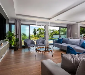 LOVRAN, NOVOIZGRAĐENA VILA S BAZENOM - cover