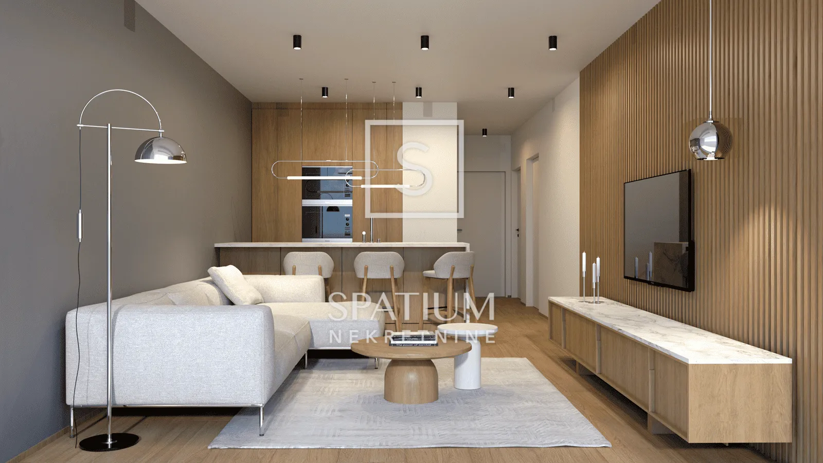 PULA, DVOSOBAN STAN NA DRUGOM KATU NOVOGRADNJE - cover