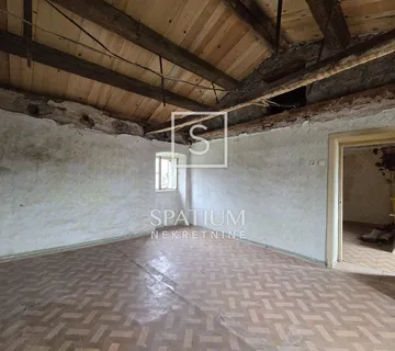 LABIN, OKOLICA, KAMENA KUĆA U FAZI RENOVACIJE - cover