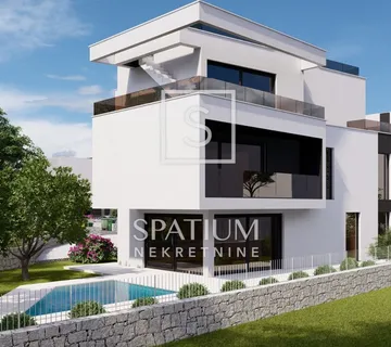 NJIVICE, OTOK KRK, GRAĐEVINSKO ZEMLJIŠTE SA PROJEKTOM 519M2 - cover