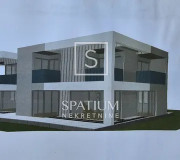 MALINSKA, NOVOGRADNJA S DVA STANA I BAZENOM - cover