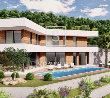 MOŠĆENIČKA DRAGA, ZEMLJIŠTE S DOZVOLOM ZA VILU S BAZENOM - cover