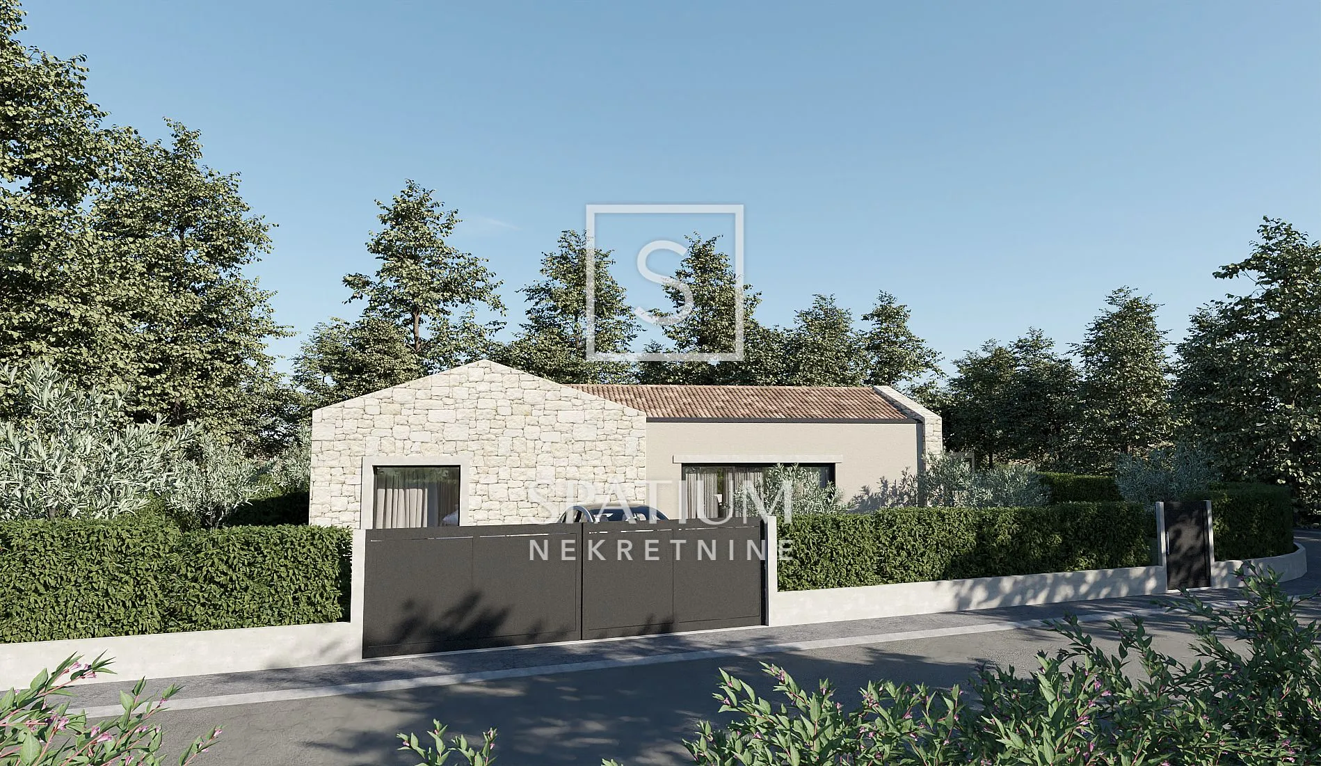 POREČ, LUKSUZNA PRIZEMNICA S BAZENOM - cover