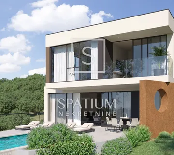 LABIN, GRAĐEVINSKO ZEMLJIŠTE S PROJEKTOM I DOZVOLOM - cover