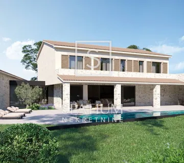 KRŠAN, VELIKO GRAĐEVINSKO ZEMLJIŠTE SA GRAĐEVINSKOM DOZVOLOM - cover