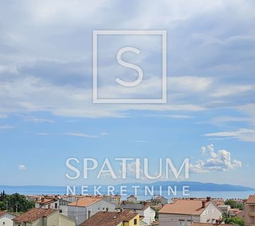 SRDOČI, TROSOBAN STAN U NOVOGRADNJI S POGLEDOM NA MORE - cover