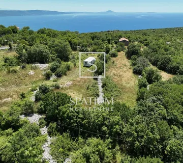 LABIN, PROJEKT S GRAĐEVINSKOM DOZVOLOM ZA LUKSUZNU VILU S POGLEDOM NA MORE - cover