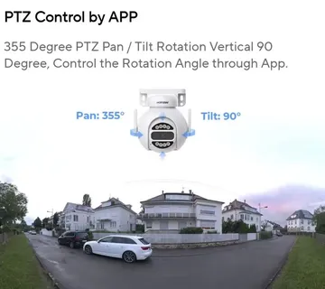 KOMPLET MONITOR + 4 bežične OKRETNE VANJSKE KAMERE + 2TB SNIMAČ - cover