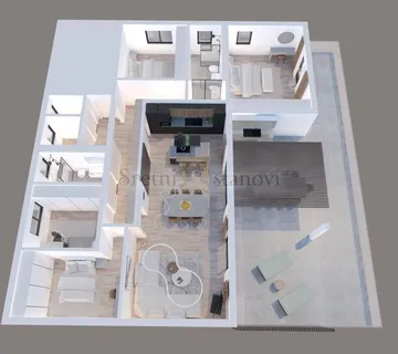 Penthouse Opatija, 4s+db