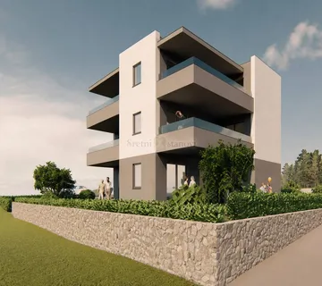 Novalja, 2S+DB, penthouse, blizina centra
