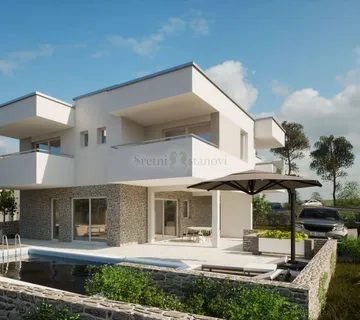 Luksuzna kuća Stara Novalja, 1. red do mora i plaže, otok Pag - cover