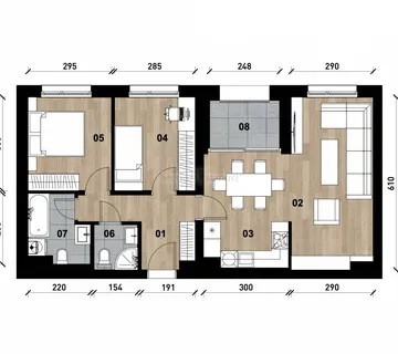 Stan Črnomerec / Zapadni kolodvor, 2S+DB, prodaja - cover