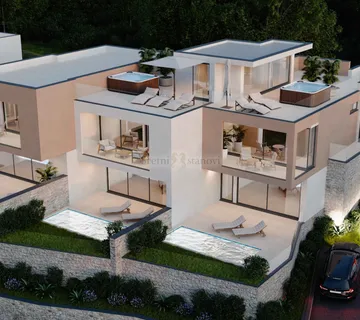 Luksuzna kuća Vodice, bazen, 3S+DB