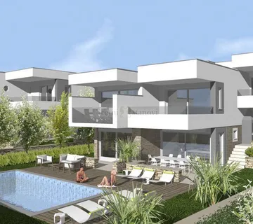 Novalja, kuća, vila, bazen, pogled na more, sauna, 4S+DB - cover