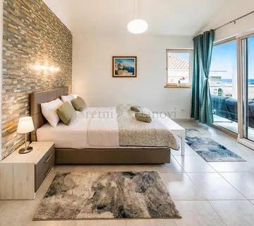 Penthouse Novalja, 4S+DB, otvoreni pogled prema moru