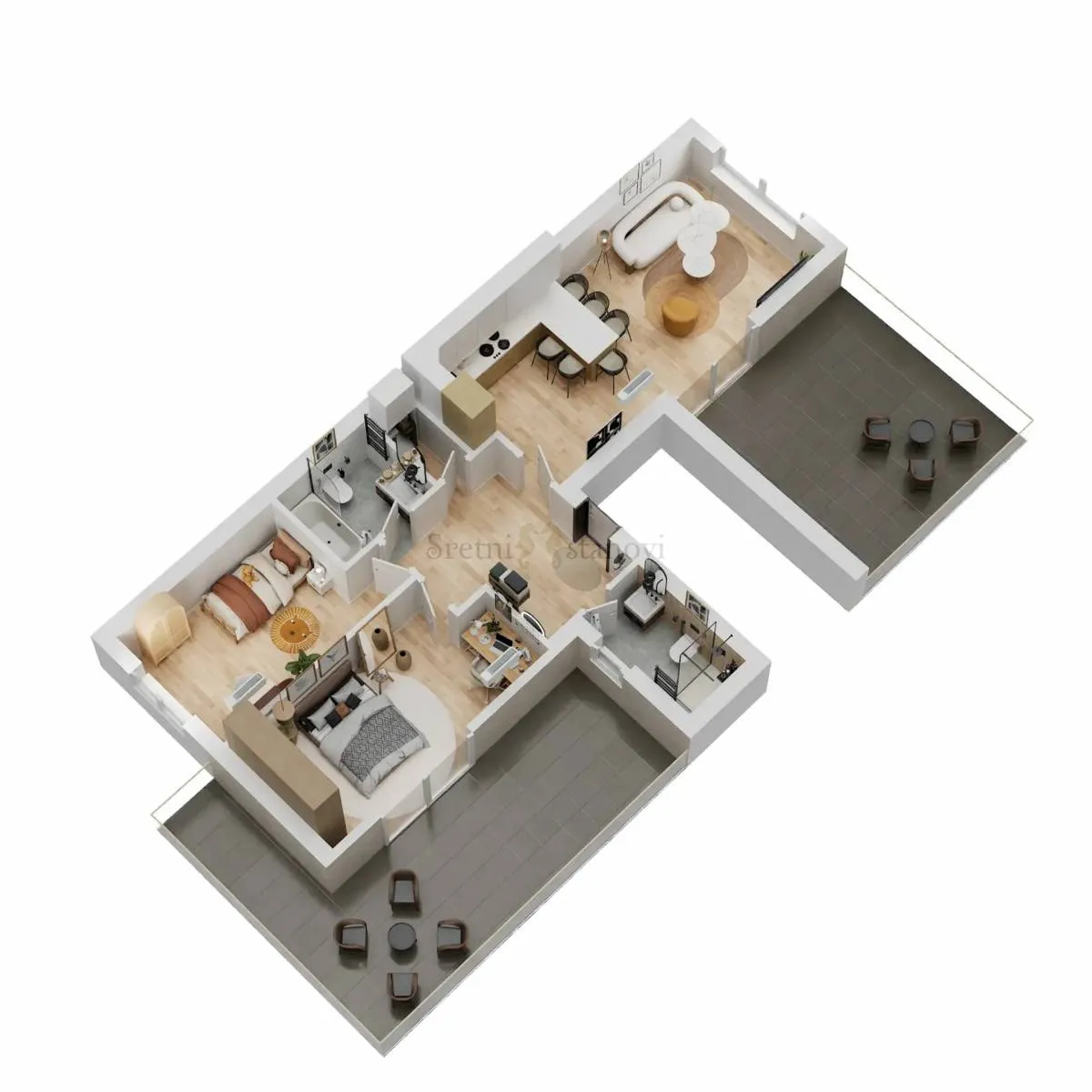 Luksuzni penthouse na atraktivnoj lokaciji NOVOGRADNJA - cover