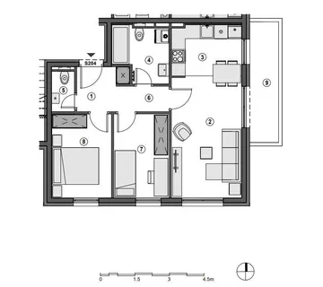 Stan novogradnja Gajnice, Zagreb, 2S+DB - cover