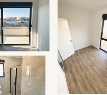 Stan apartman Stara Novalja, penthouse otok Pag, pogled na more, 2S+DB - cover