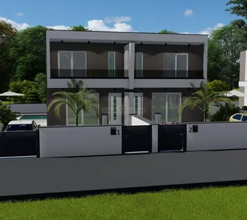 Stan u modernoj kući s bazenom, novogradnja, blizina Zadra - cover