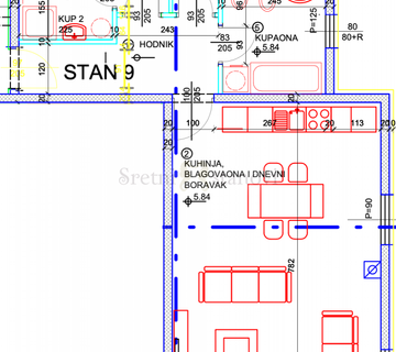 Stan novogradnja Rešetari, 2S+DB, 95.50 m2, parking i spremište u cijeni - cover