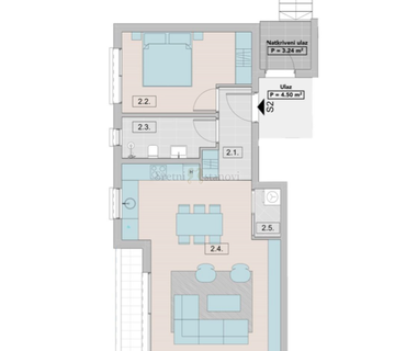 Stan Krk, 1S+DB, Pogled i Blizina mora, parking i spremište u cijeni - cover