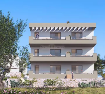 Stan Novalja, novogradnja, 2S + DB, penthouse - cover