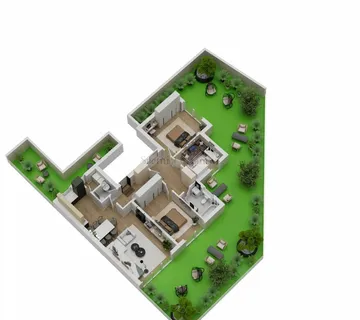 Luksuzni prostrani stan na najpoželjnijoj lokaciji u gradu Jarun NOVOGRADNJA - cover