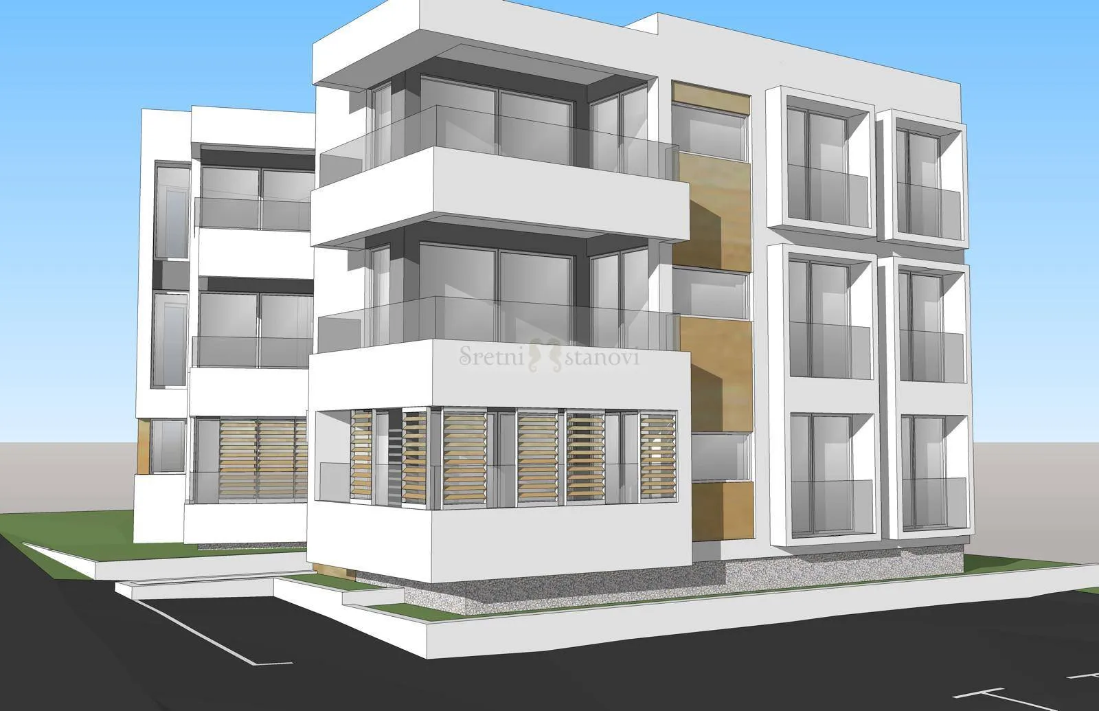 Novalja, novogradnja, penthouse, 62 m2, blizu mora i plaže - cover