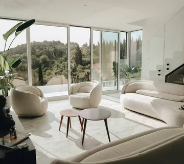 Luksuzna kuća Korčula, predivan pogled na more, bazen, sauna - cover