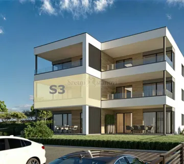 Stan Mandre,otok Pag, prvi kat sa pogledom na more,S3,2S+DB - cover