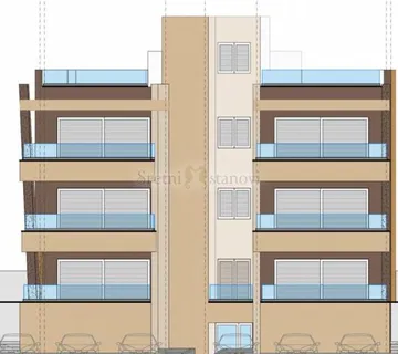 Šimuni, otok Pag, 2S + DB, natkrivena terasa, top lokacija - cover