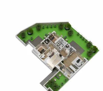 Luksuzni prostrani 4sobni stan - neposredna blizina Jarunskog jezera - cover