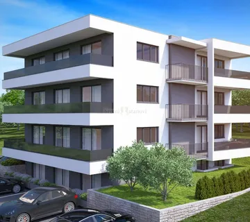 Novogradnja Mandre, Pag, 2S+DB, top lokacija, visoko prizemlje sa pogledom na more - cover