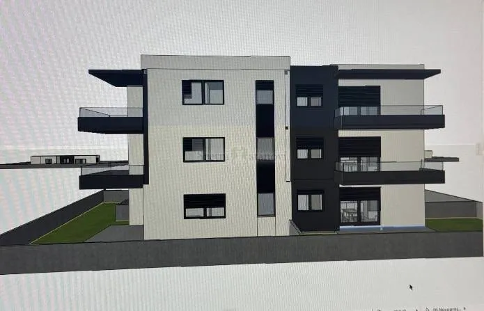 Novallja, 2S+DB, 67 m2, s pogledom i parkingom - cover