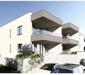 Novalja, 62 m2, 2S+DB, s parkingom i pogledom - cover