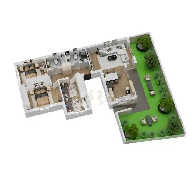 Prodaja luksuznog stana u neposrednoj blizini Jarunskog jezera - cover