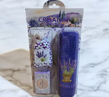 Poklon set Lavanda ( krpa + mirisna vrećica + sapun ) - cover