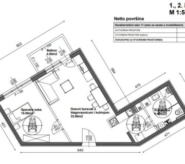 Stan: Koprivnica, 55.30 m2, novogradnja (prodaja) - cover