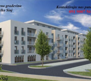 Dvosoban stan: Sinj, 56.00 m2, novogradnja (prodaja) - cover