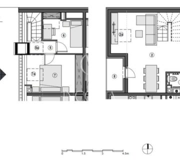 Zagreb (Oranice/Ilica) NOVOGRADNJA, 3- sobni  stan na 2. katu, dvoetažni, povr. 56.78m2 (3100 EUR/ m2) - cover