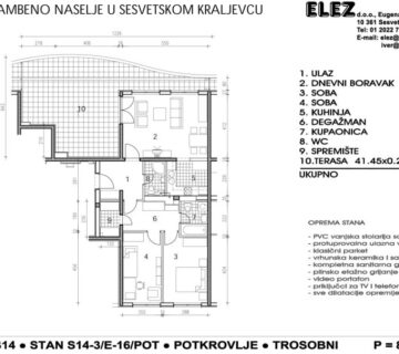 Stan: Zagreb (Sesvetski Kraljevec), 86.57 m2, novogradnja (prodaja) - cover