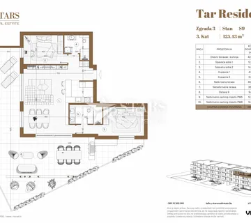 Tar - ekskluzivno, 2S+DB stan u novogradnji - cover