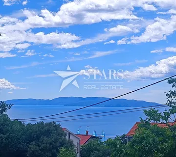 Rijeka, Donja Drenova,samostojeća kuća P+1, okućnica,pogled na more - cover